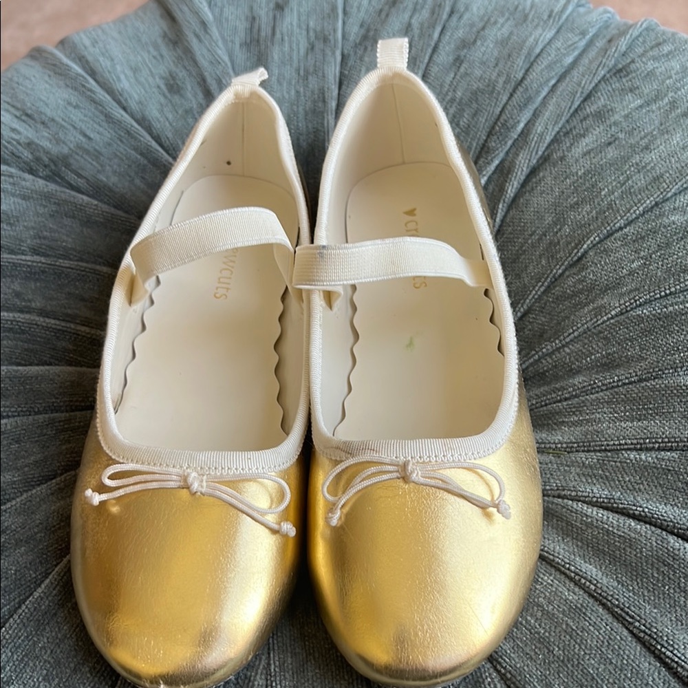 Crewcuts Girls' Strappy Ballet Flats EUC